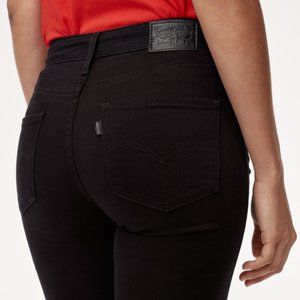 Levi's 721 High Rise Skinny Jeans - Black - Size 29